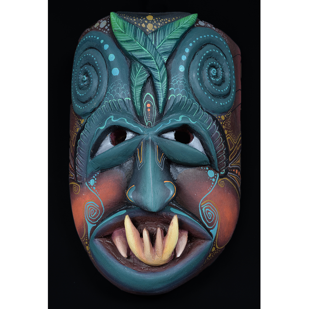Boruca Traditional Warrior Mask – Second Face