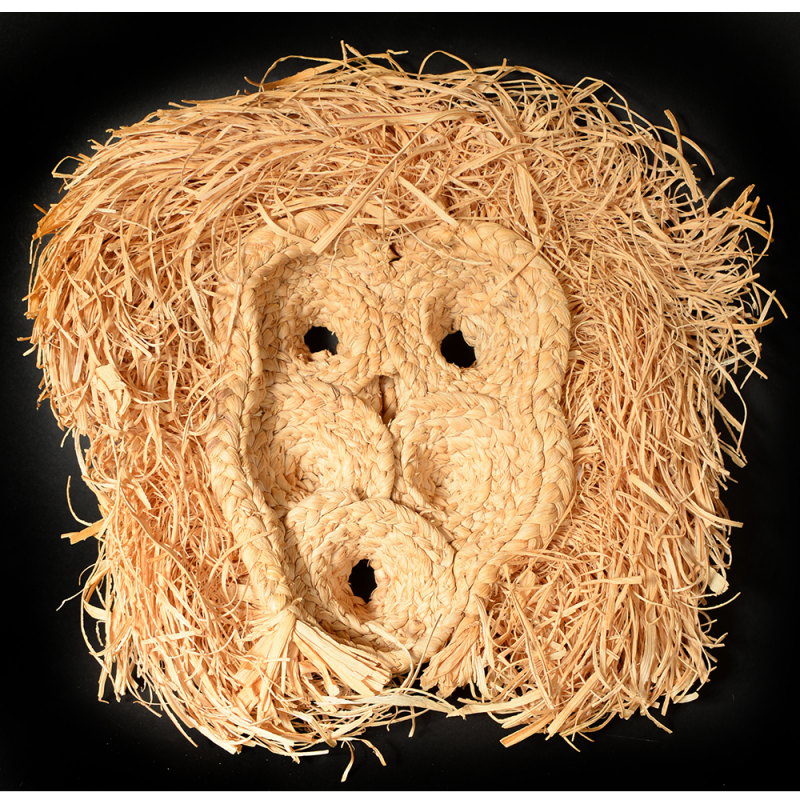 Iroquois Corn Husk Mask Second Face