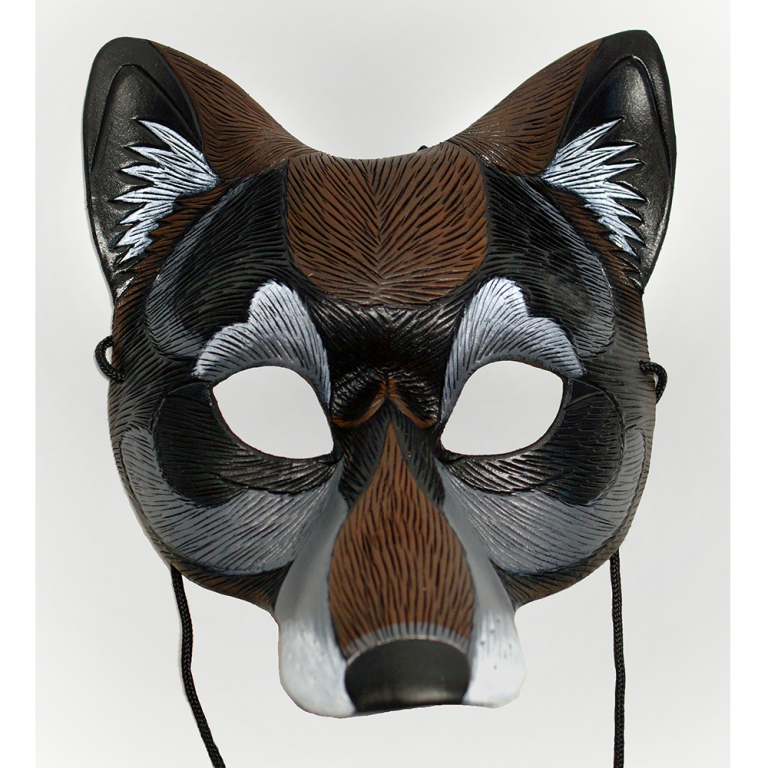 Mardi Gras Timber Wolf – Second Face